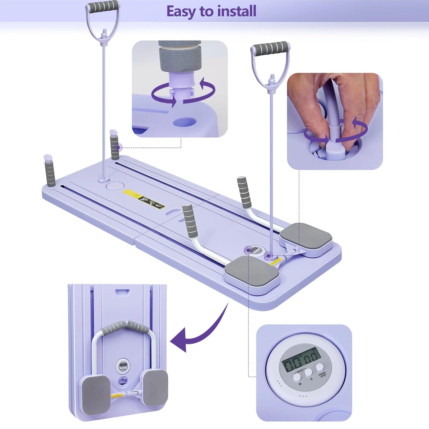 Pilates Multi-Functional Exercising Board